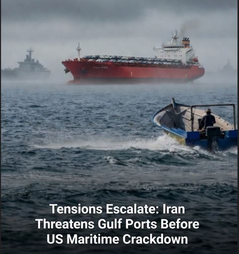 Tensions Escalate: Iran Threatens Gulf Ports Before US Maritime Crackdown